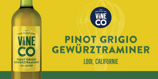 PASSPORT25 Pinot Grigio Gewürztraminer, Lodi, Californie